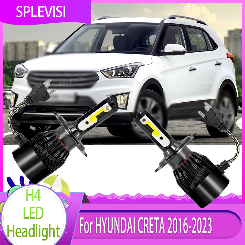 

Усовершенствованная технология COB, автомобильные светодиодные фары повышенной яркости для HYUNDAI CRETA 2016 2017 2018 2019 2020 2021 2022 2023