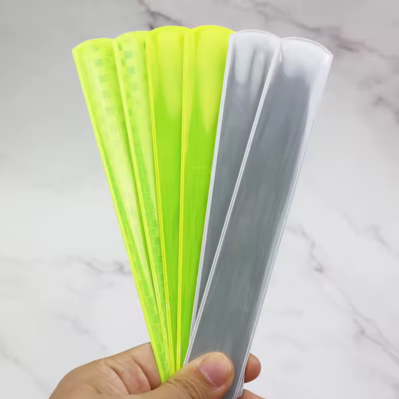 2pcs Bicycle Reflective Strips Safety Legs Tie Reflective Strap Reflective Material Traffic Safety Rain Coat Reflective Tape