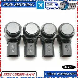 4X FR3T-15K859-AAW PDC Parking Sensor For Ford Edge Expedition Explorer Focus Fusion For Lincoln Mkx Mkz Nautilus EM2Z-15K859-AA