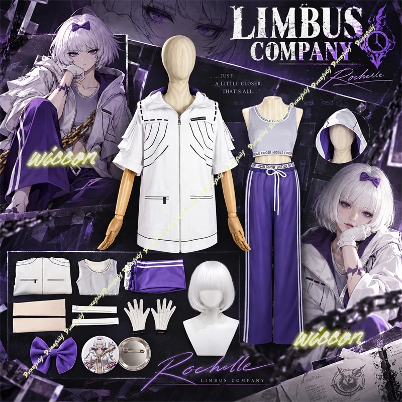 Limbus Limbus Company Kurokumo The Middle Apprentice Kuro Cosplay Costume Coat Outfit Set Anime Cosplay Suit For Comic Con Halloween - Aliexpress Deal