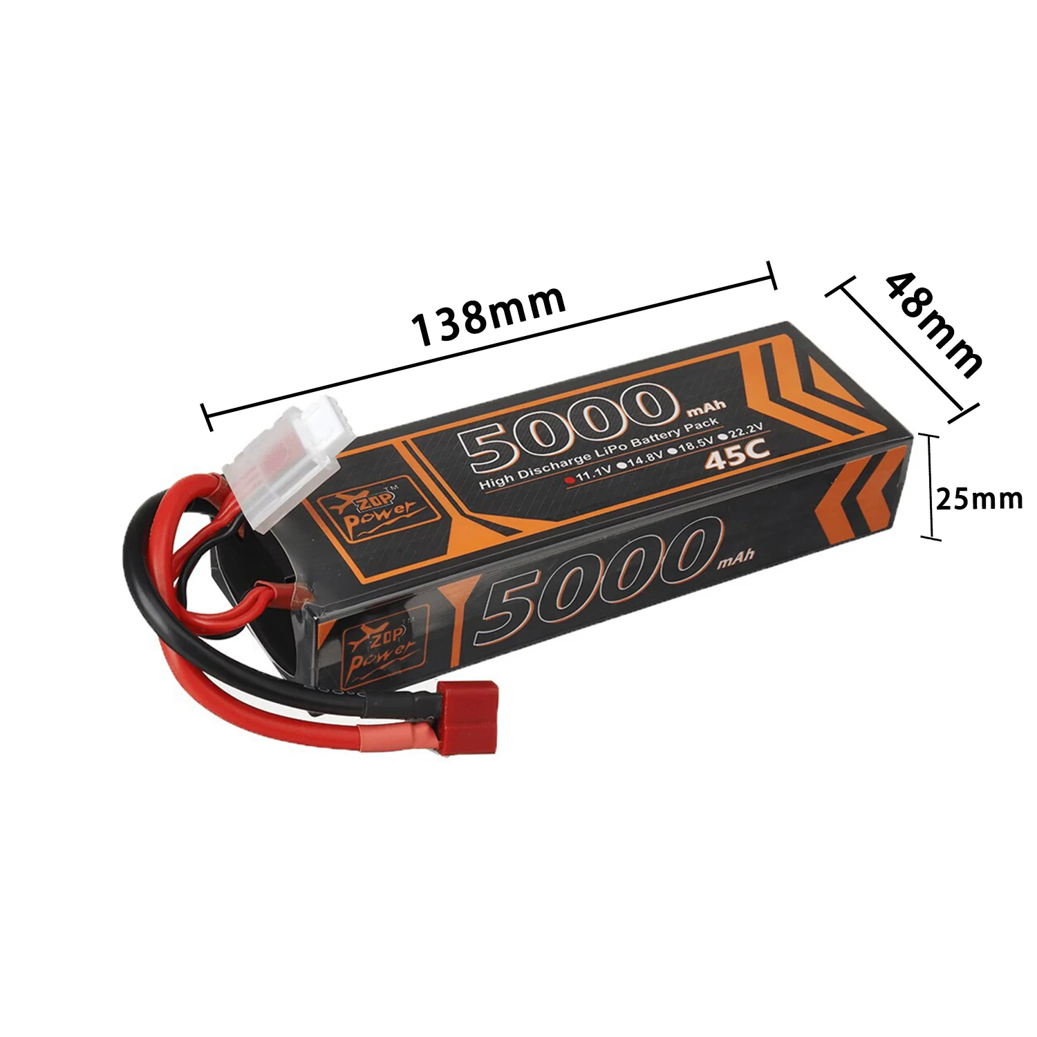 3S Battery 45C 11.1V 5000mah T XT60 Plug Rechargeable RC Lipo Battery Packs For RC FPV Drone Car Monster Truck Boat Helicopter