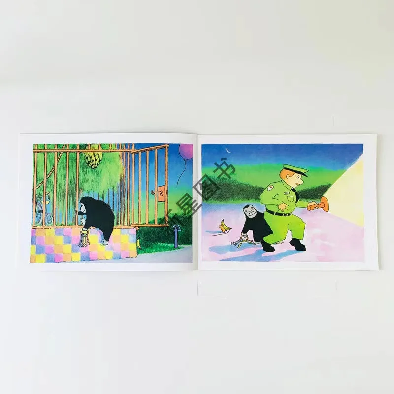 Good Night,Gorilla By Peggy Rathmann Educational English Picture Book Learning Card Story Book For Baby Kids regali per bambini