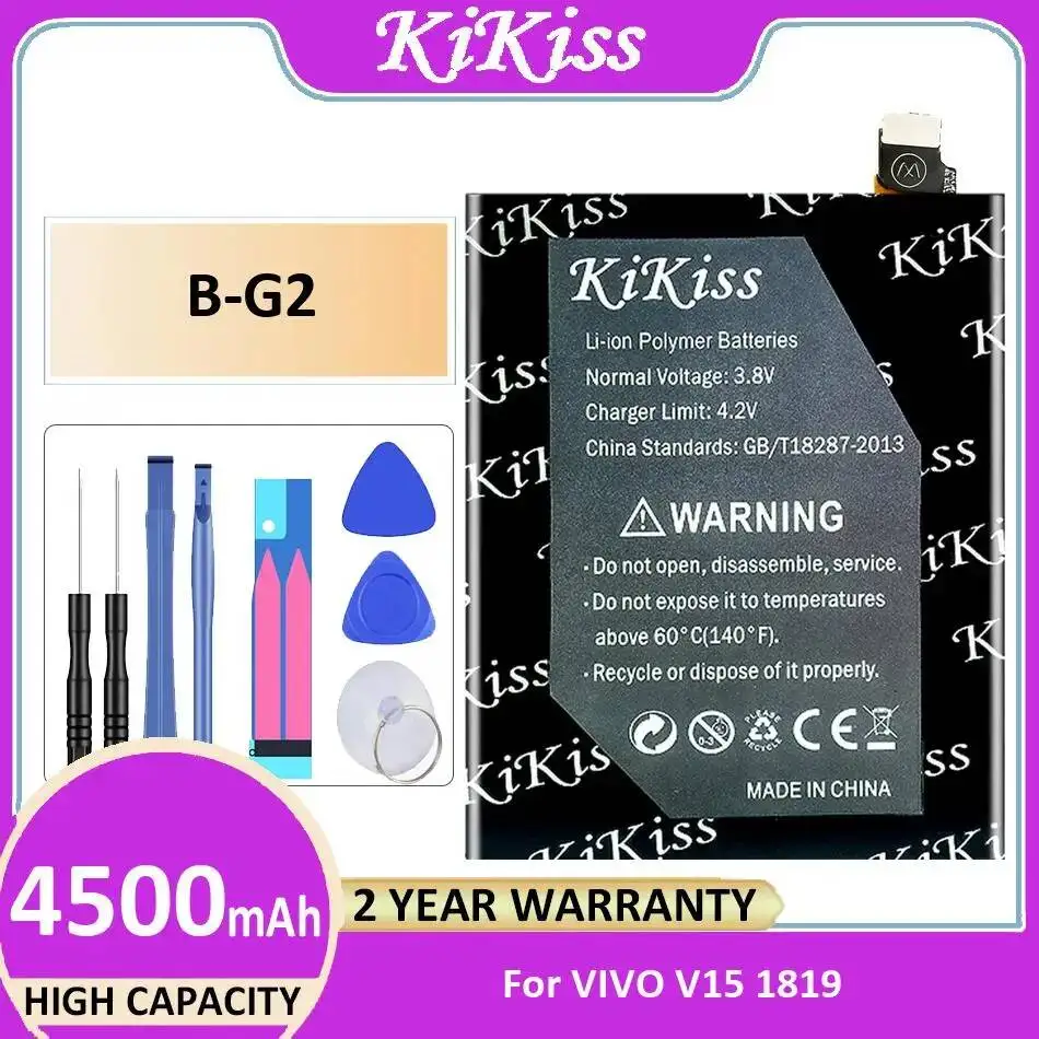 

4500Mah Mobile Phone Battery B-G2 Stable For Vivo V15 1819