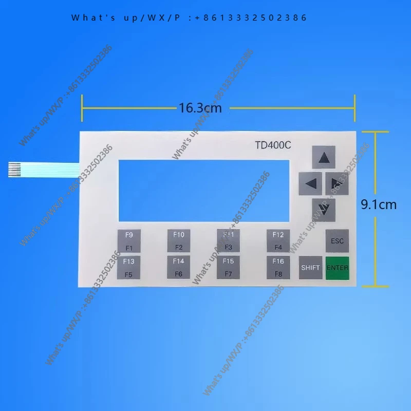 TD400C text button mask 6AV6640-0AA00-0AX0 operation panel