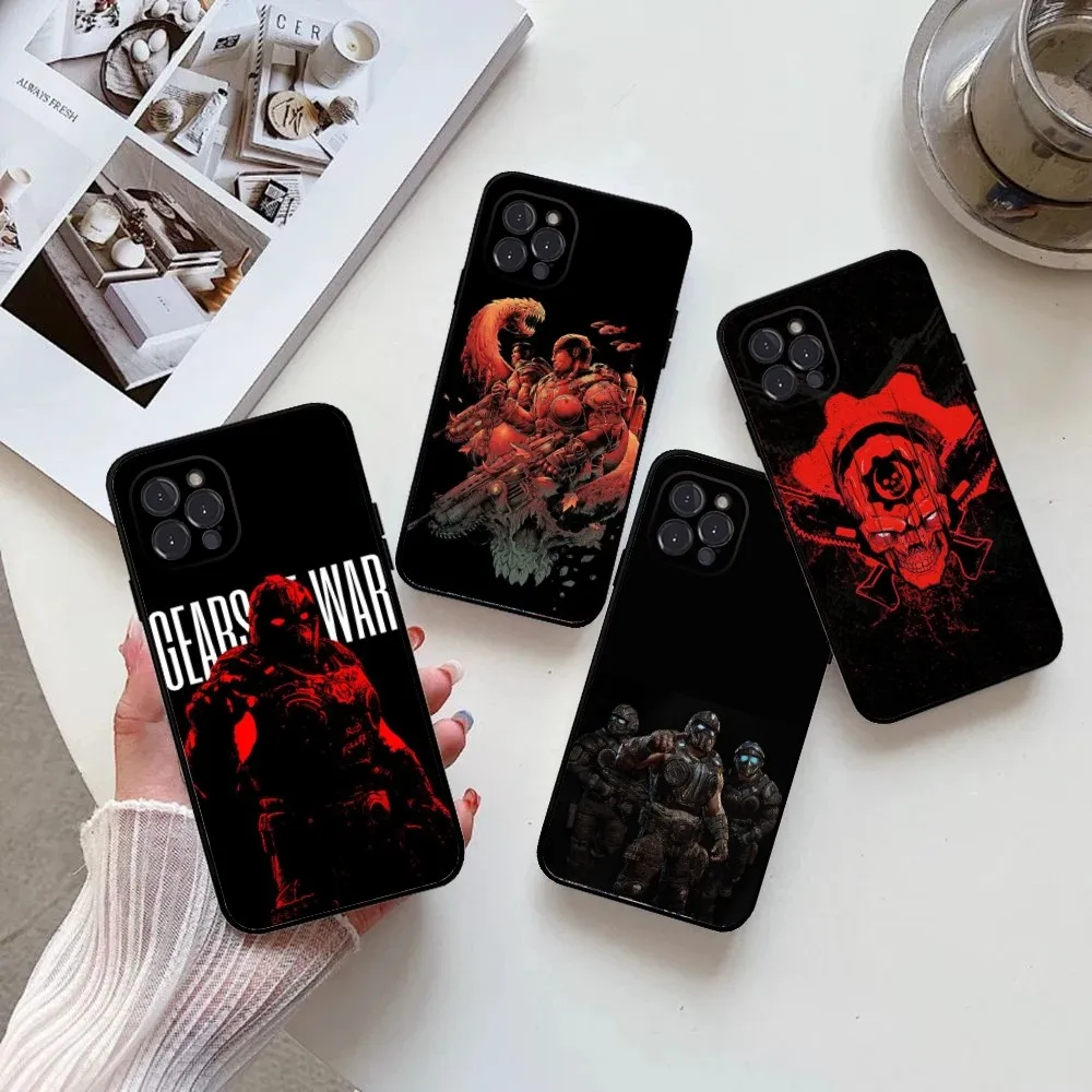 G-Gears of W-War Phone Case  for IPhone 15,14,13,12,11 Pro Max Mini 8,7 Plus SE2 X XR XS MAX Silcone Soft Covers