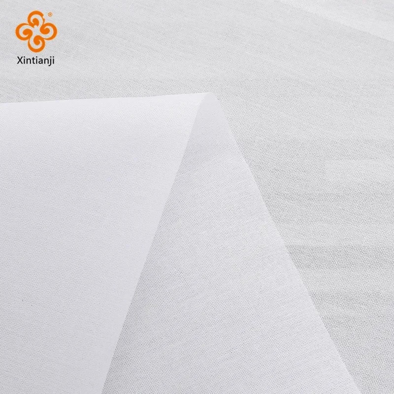50X100cm Hard Interfacing Fabric Iron on Resin Adhesive Lining DIY Accessories Cloth Patchwork Lining Need To Use Electric Iron