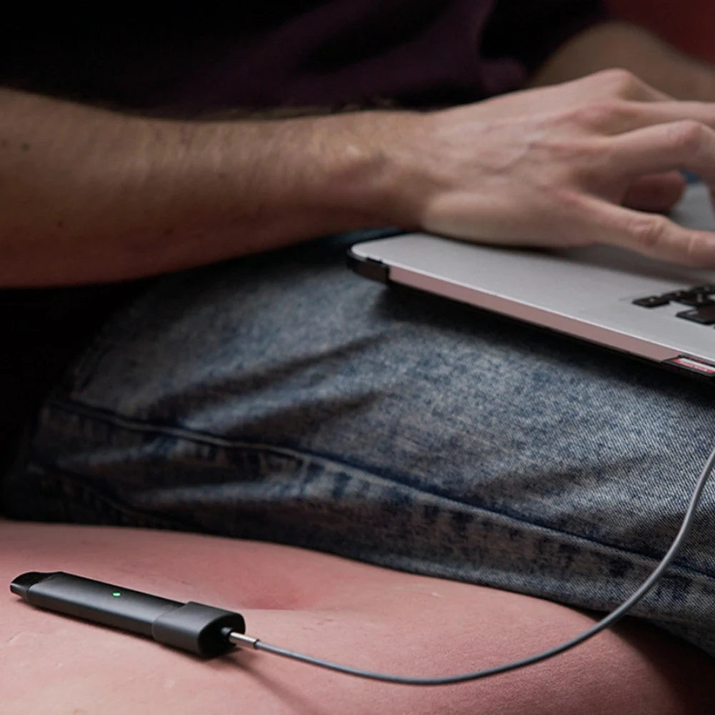 Зарядный кабель USB-интерфейса для магнитного зарядного устройства Универсальный дизайн 45 см (черный USB-A) HY