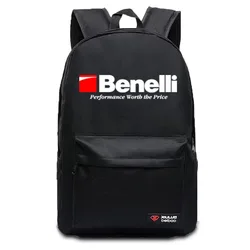 For Benelli Shotguns Logo Motorcycle 2023 new men's leisure backpack computer notebook multi-function car Motorcycle