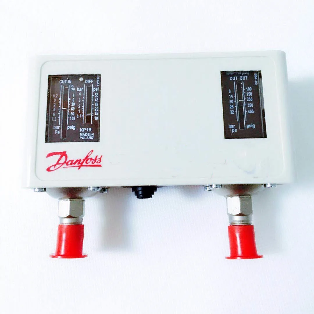 

Danfoss Danfoss KP15 pressure switch dual pressure (high and low pressure) pressure controller 060-124566