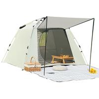 Camping Outdoor Tent 2-3 People UV Protection Dome Tent Foldable Easy Set Up Rainfly Removable Tent Ventilated For Hiking