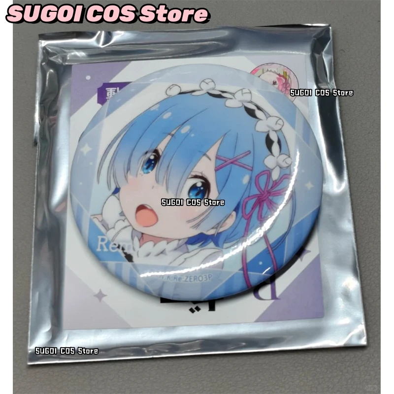 921All Subarruu Natsuki Couple Anime Re Zero Humor Funny Cute Brooch Cartoon Role Playing Lapel Pins Badge Bag Jewelry Accessory