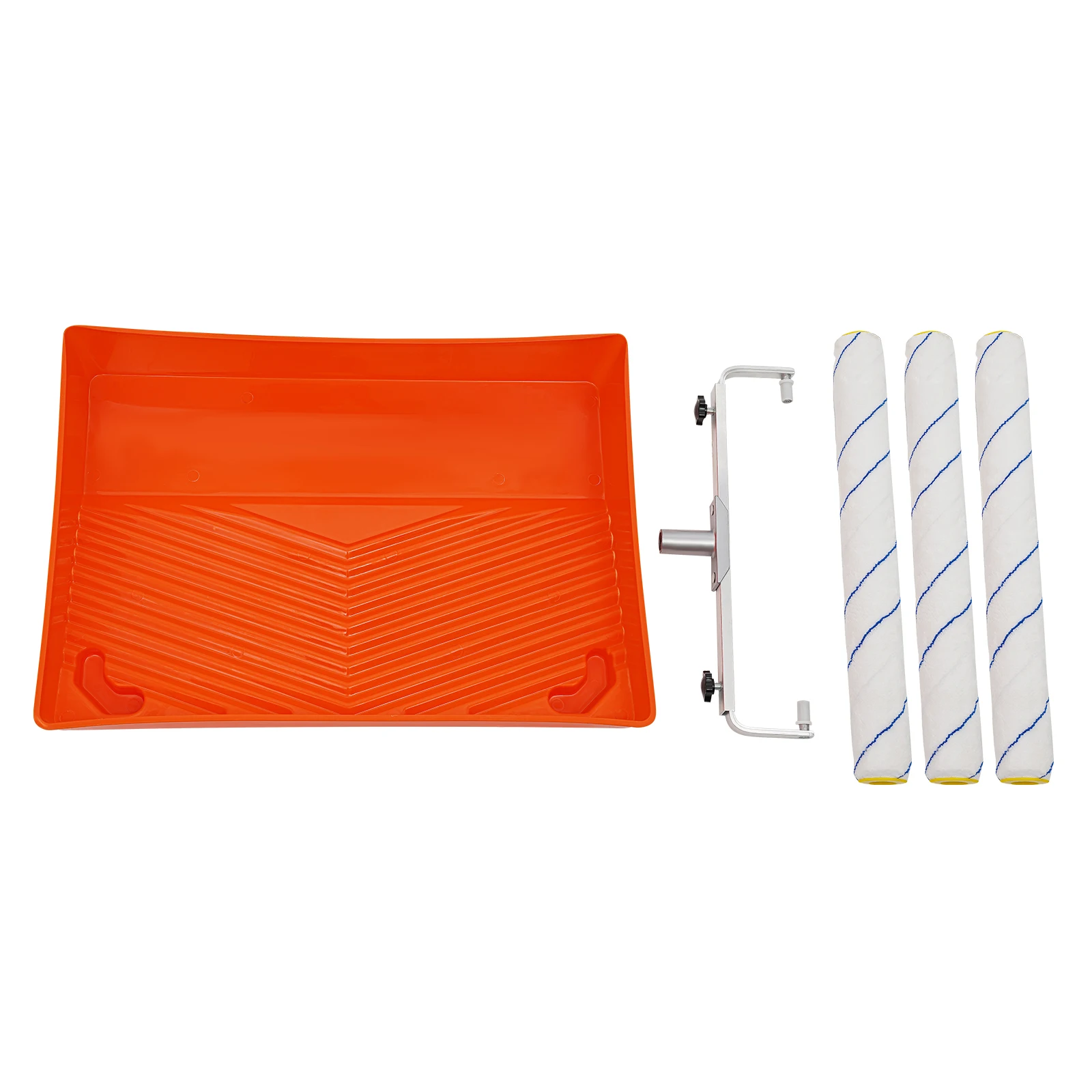 5 Stuks 18 Inch Verf Roller Lade Set Moderne Grote Verf Roller Kit Verstelbaar Roller Frame