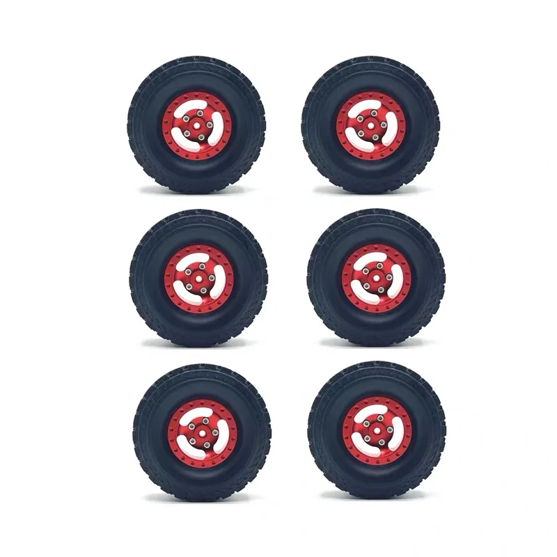 RC クローラー車のトラック金属アップグレード 6WD タイヤクランプホイール WPL 1/16 MN 1/12 JJRC FeiYu スペアパーツ