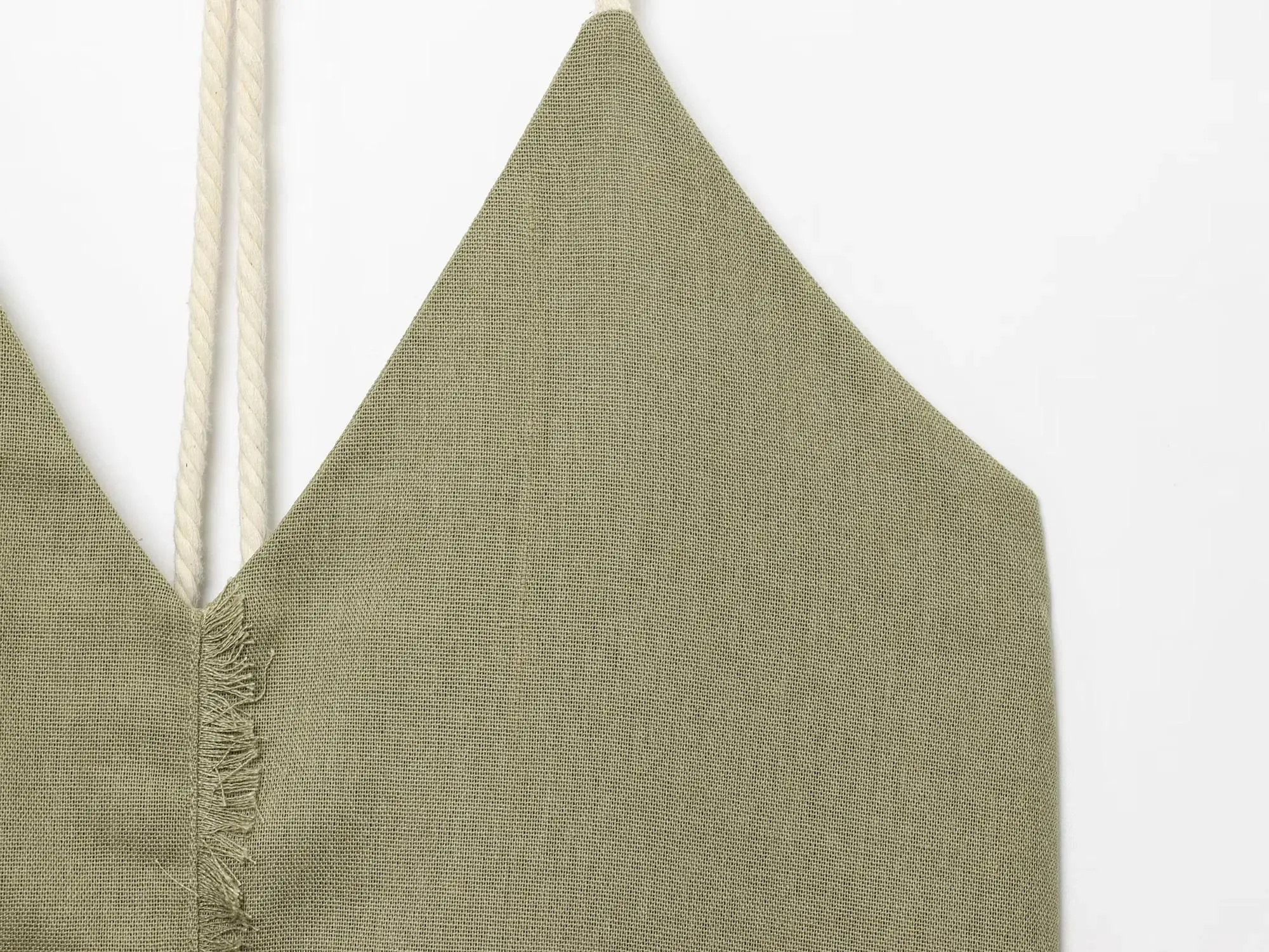 Summer Spaghetti Strap V-neck Midi Dress Women Army Green Backless A-line Dresses