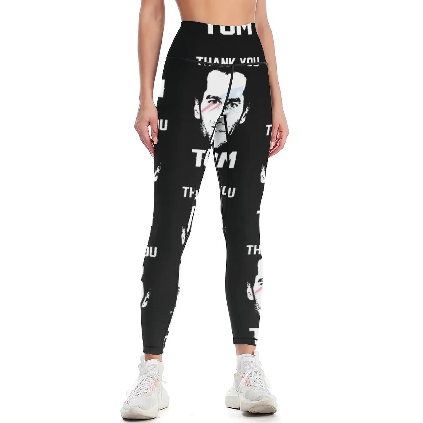 Thank You Tom Shirt – Tee For Men Tom Brady Left Patriiot Vintage Leggings Women's fitness Jogger pants Womens Leggings