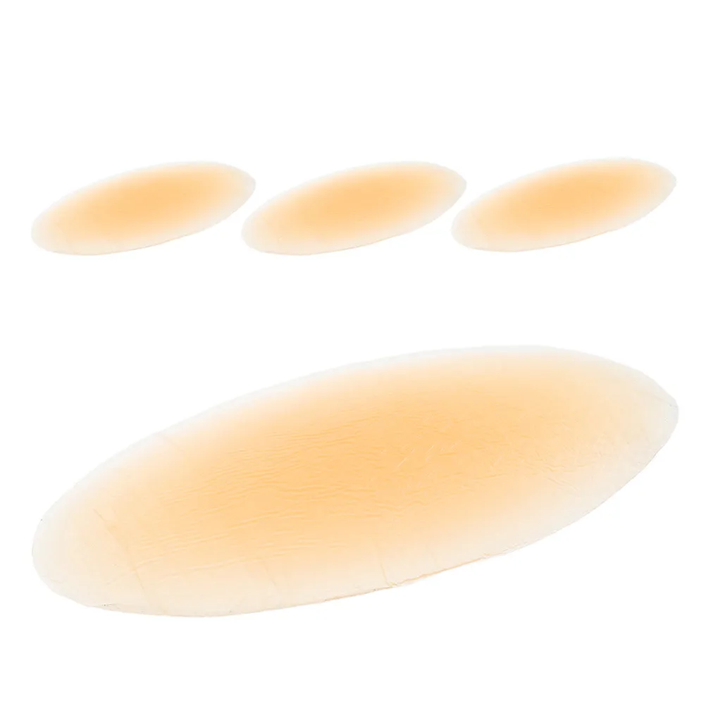 

Набор из 4 силиконовых накладок-корректоров для бедер в форме капли, самоклеящиеся, бесшовные, для женщин, комфортные, дышащие, для коррекции зазоров между ногами