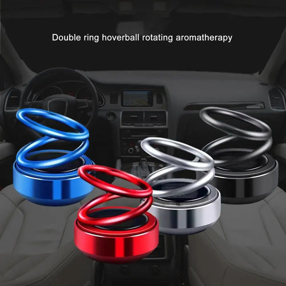 Car Air Freshener Creative Solar Perfume Diffuser Small Lasting Fragrance Air Purifier Car Interior Accessories