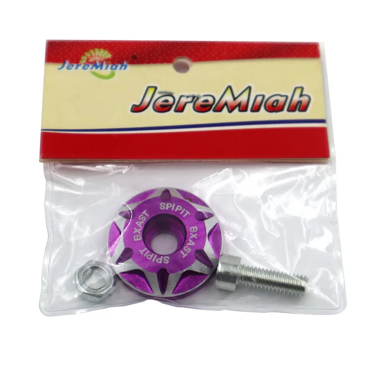 العالمي CNC 6 مللي متر سبائك الزخرفية لوحة ترخيص مسامير ل NIU yeade zuma هوندا سكوتر كهربائي دراجة نارية تعديل أجزاء #5