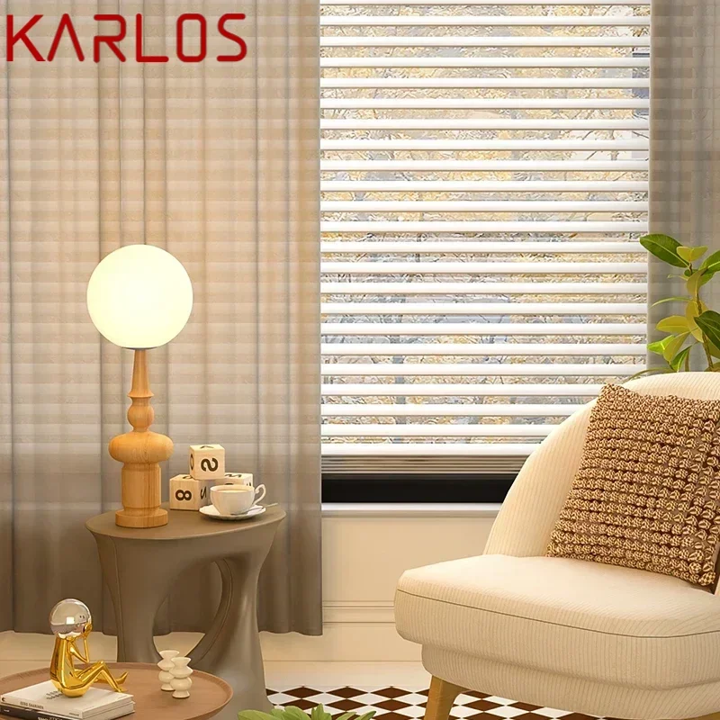 

KARLOS ContemporaryTable Lamp Personalized Creativity Children's room Living Room Bedroom Study Villa Hotel LED Desk Light