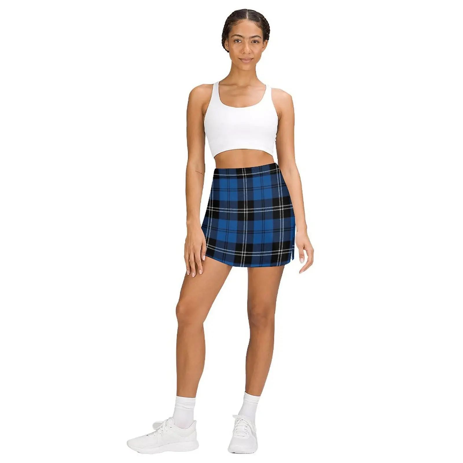 Ramsay Blue Ancient Tartan Clan Ramsay Cute Tartan Mini Skirt skirt sets skirts for women 2024 dresses for prom