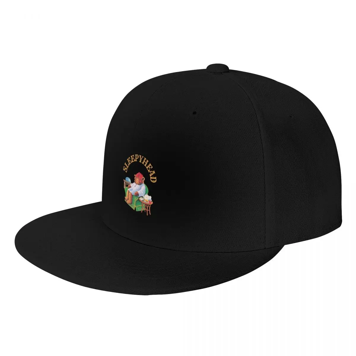 Sleepyhead' Celestial Seasonings Sleepytime Tea Bear Baseball Cap Hood Military Cap Man Boy Child Women's