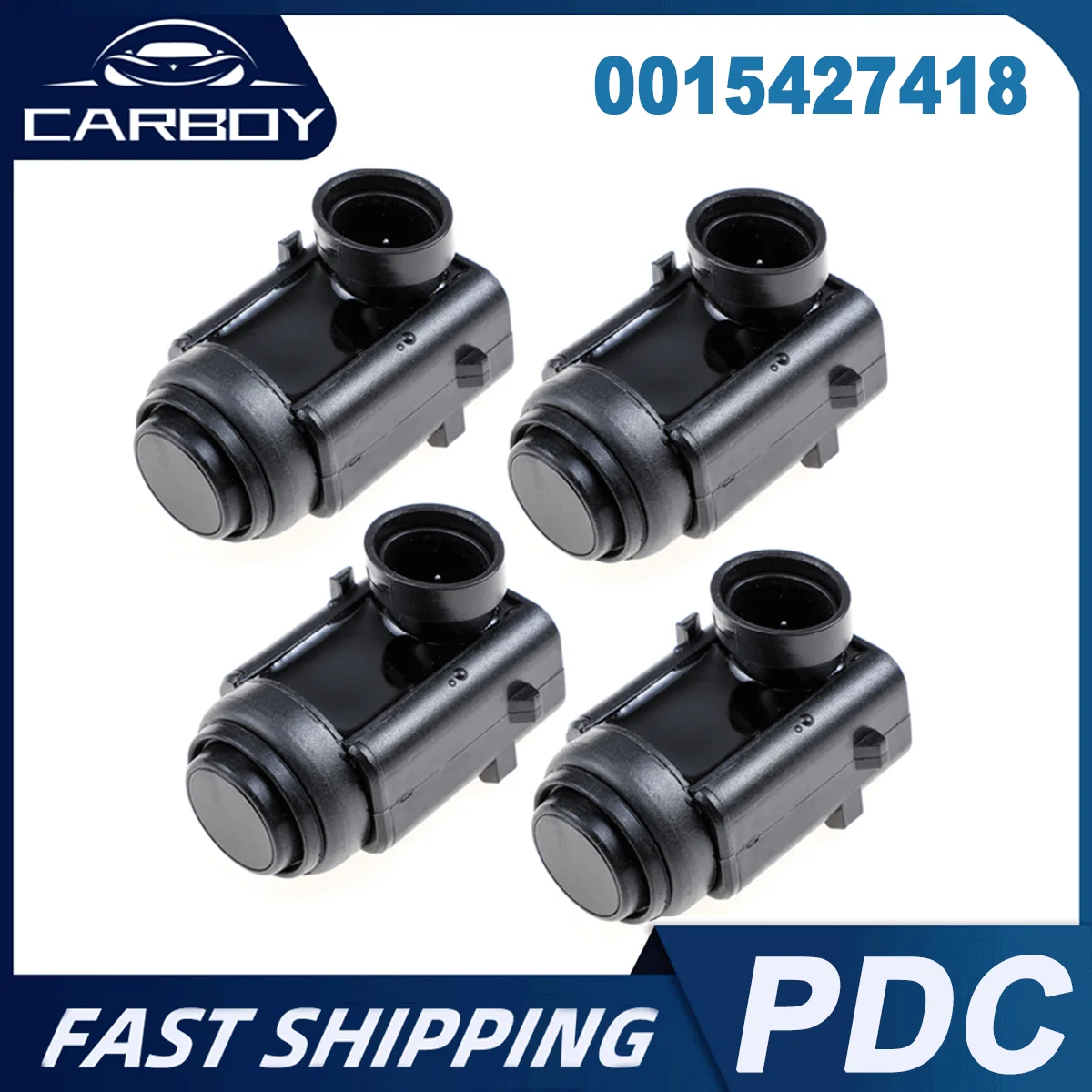 

1/4PCS Black PDC Parking Sensor For Mercedes Benz For Mercedes-Benz W168 W203 CL203 W209 W210 W211 W220 0015427418 0263003167