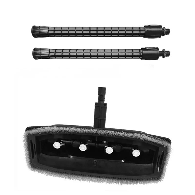 A74G-ケルヒャー PS20 PS30 2.644-191.0 延長パイプアタッチメントセット高圧洗浄機ブラシ壁と床のクリーニング