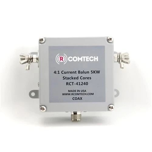 

RCOMTECH Balun RCT-41240 4:1 5kW HF Shortwave Current Antenna Balun 1.8-54MHz