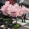 lbSimulation Cherry Blossom Peach Tree Large Fake Trees Wishing Tree Spring Art Gallery Display Decoration Living Room