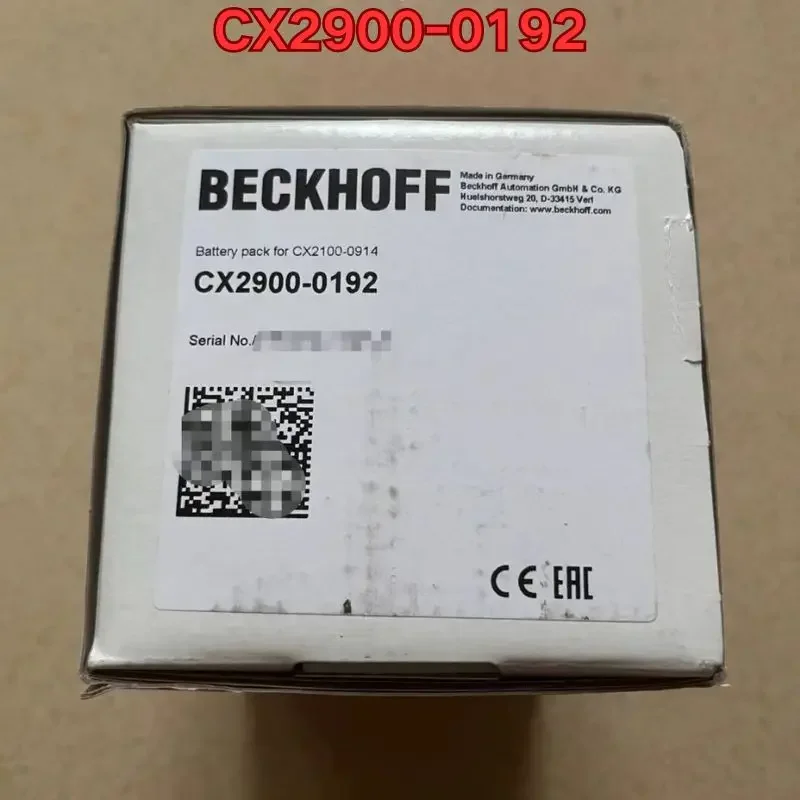 

New Beckhoff module CX2900-0192