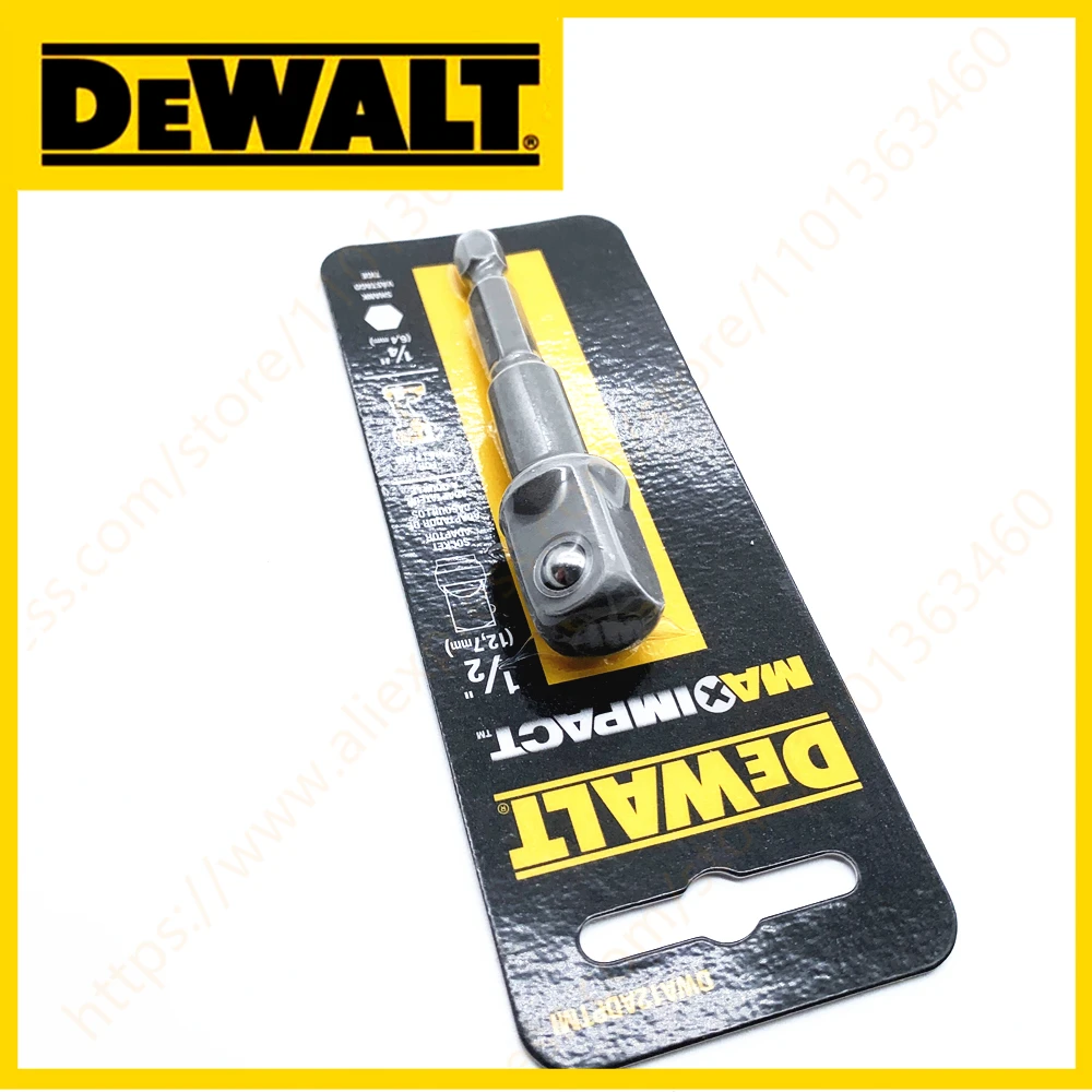 DEWALT muslimax IMPACT™Accessori per utensili elettrici con adattatore a testa quadrata da 1/4 "esagonale a 1/2"