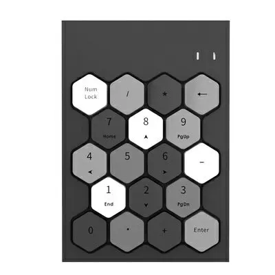 

Retro Number Keyboard Laptop Diamond Mini Wireless Charging