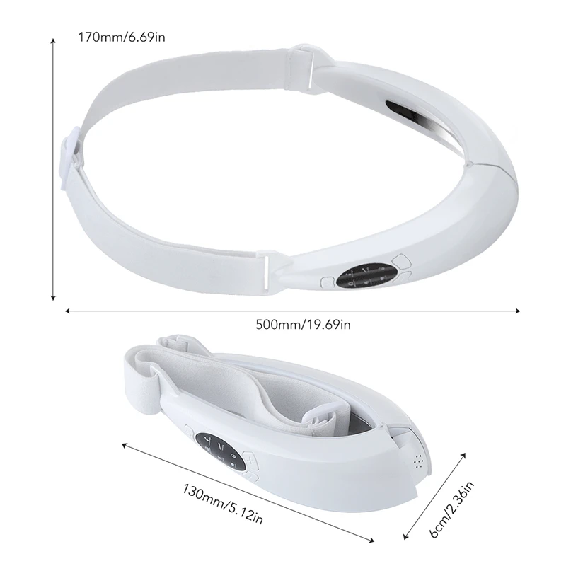 Masajeador Facial eléctrico EMS, cinturón de Lifting Facial, terapia de fotones LED, adelgazamiento Facial, vibración de mentón, línea en V, celulitis, dispositivo de mandíbula