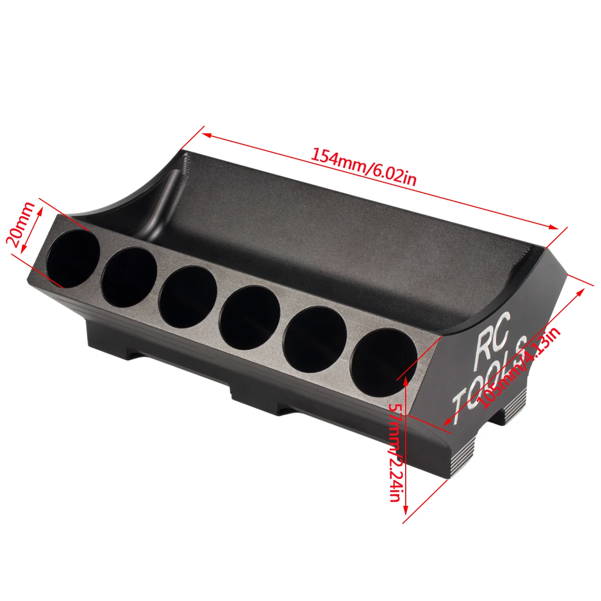 Aluminum V12 Engine RC Tool Stand Screwdriver Organizer Screw Tray for Rock Crawler Drift Car Boat Airplane FPV Drone Helicopter