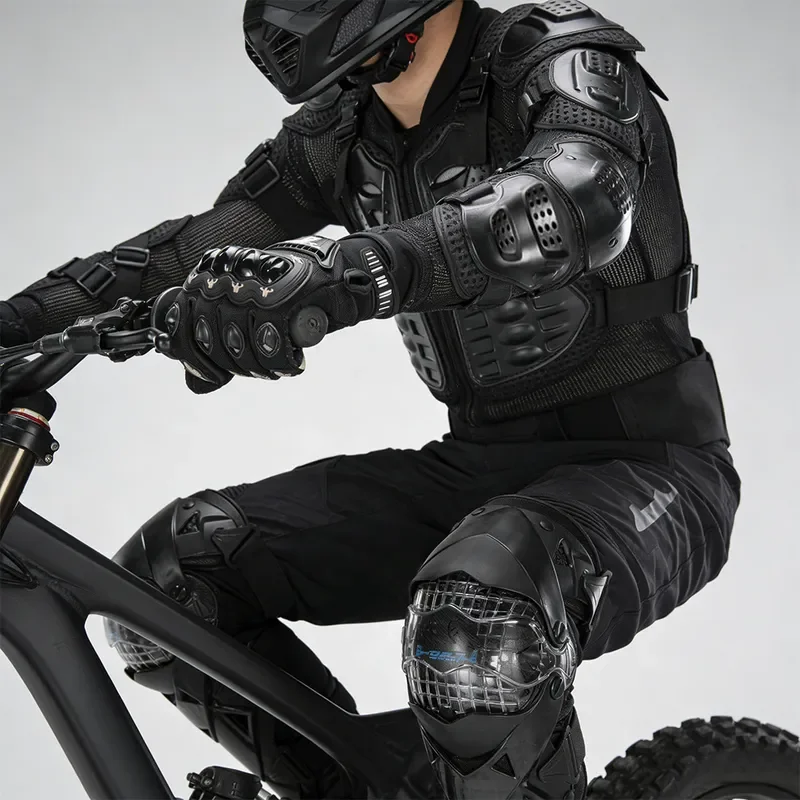 Motorcycle Armor Suit Full Body Protective Gear Racing Jacket Pants Knee Elbow Pads CE Certified Safety Equipment for Riders