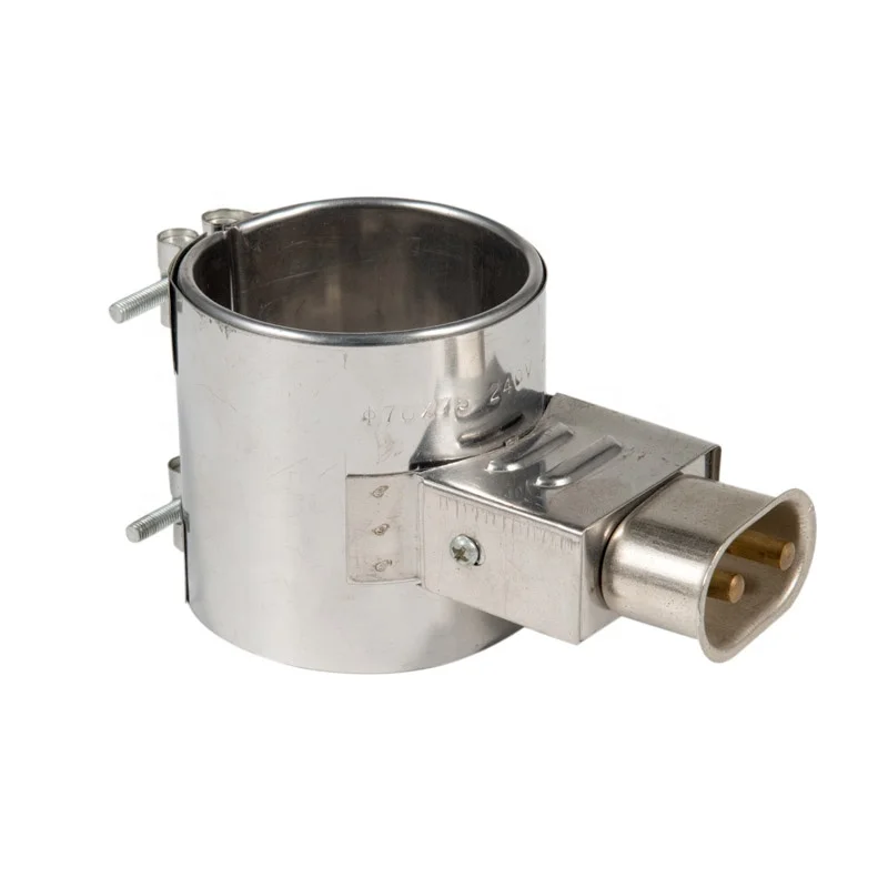 110v 120v 220v 200w 25mm  Stainless Steel Extruder Screw Barrel Mica Insulated Band Heater with Thermocouple