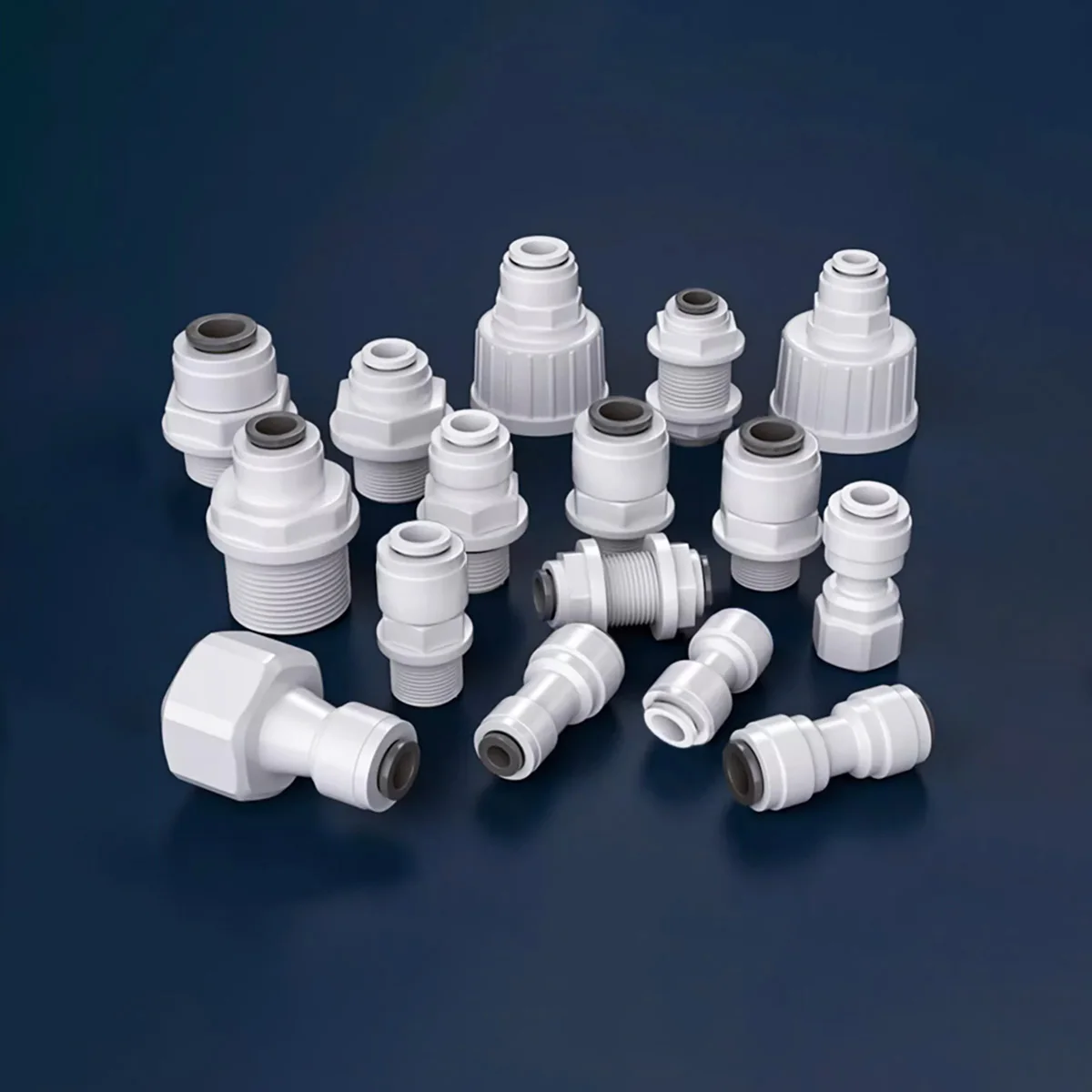 

Water Filter Reverse Osmosis Parts Straight RO Water Fitting 17 Types Male Female Thread 1/4 3/8 Coupling Hose Pipe Connector