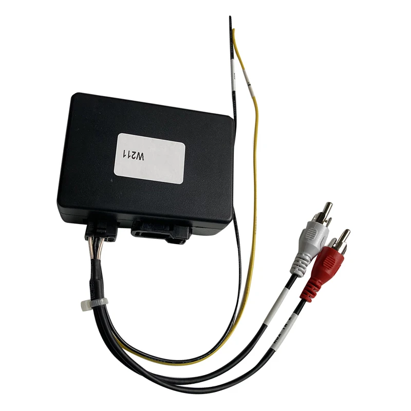 

AUX Car Optical Fiber Decoder Box Amplifier Adapter For Mercedesbenz E-Class W211 E200 E220 E230