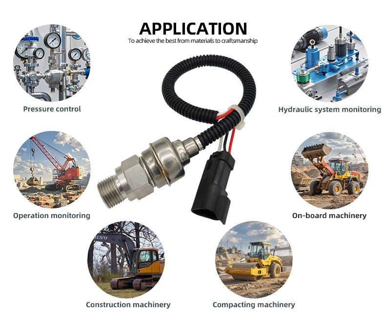 Transdutor de pressão 2 peças e320b e320c 221-8859 2218859 197-8391 204-0320 236-6220 escavadeira caterpillar pressão da bomba hidráulica s