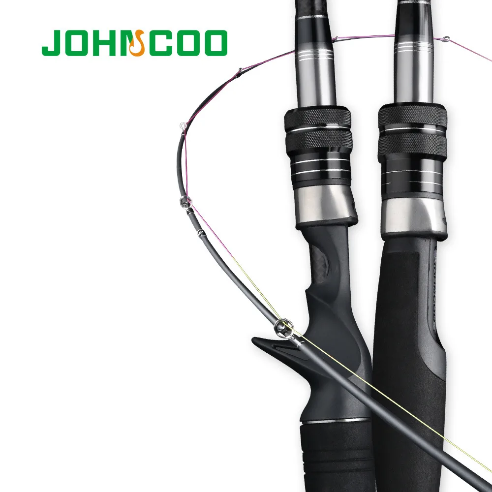 JOHNCOO Wędka węglowa 2,7 m 3,0 m MH H Wędka spinningowa Sea Bass Wędka przybrzeżna 3 sekcje długa Wędka castingowa — zdjęcie 5