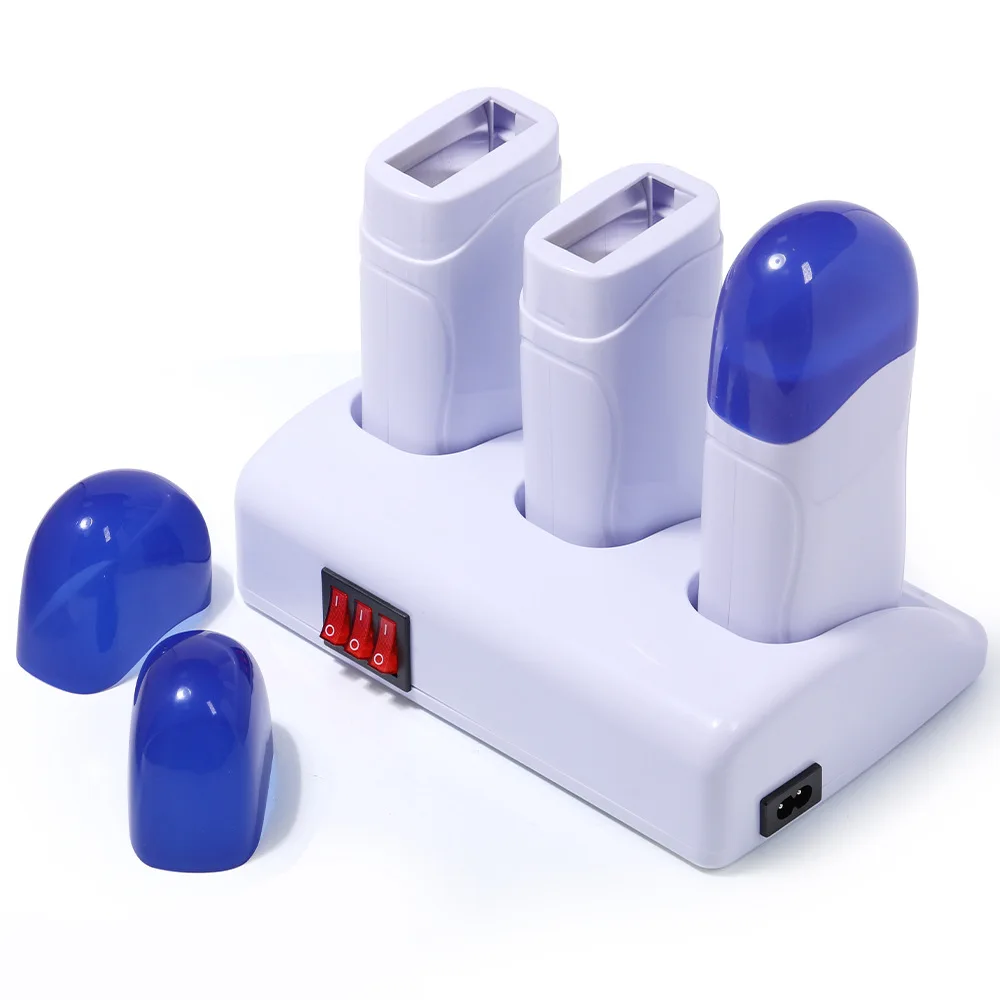 3pcs combo hair removal waxing machine 1PC melting wax machine beauty hot wax machine beeswax wax bean machine