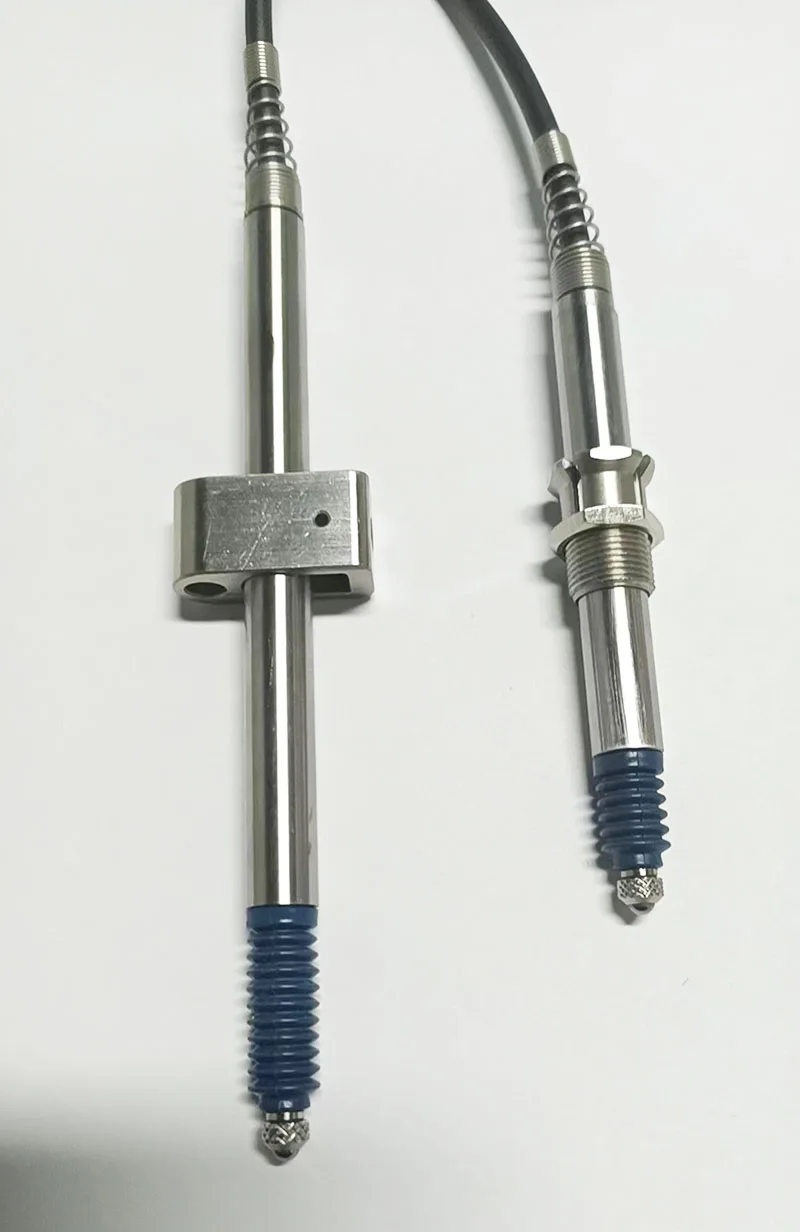 حجم صغير 8 مللي متر القطر 2-10 مللي متر حثي LVDT الاستشعار مع 4-20mA مكيف إشارة الاستشعار التفاضلي الاستقرائي