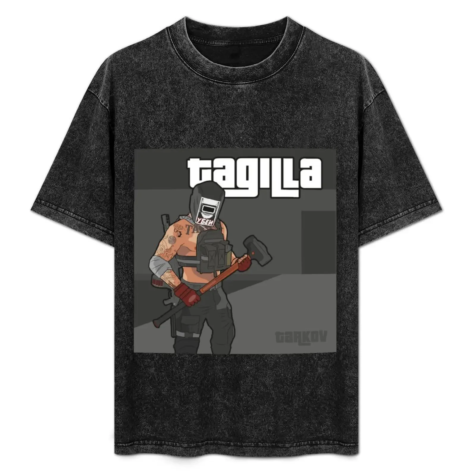 

Tagilla - Escape From Tarkov - GTA Style T-Shirt plain vintage clothes valentines boutique clothes blanks mens graphic t-shirts