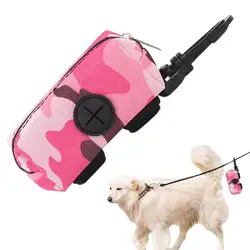 Dog Poop Bag Dispenser Pet Waste Bag Holder Portable Waste Bag Carrier Trash Bag Holder Reusable Dispenser For Park Walking