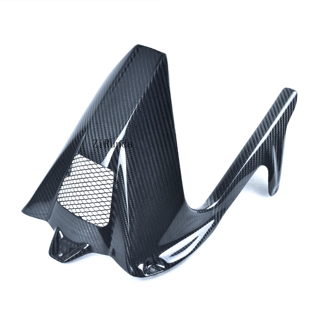 Motorcycle modified carbon fiber fender tile fuel tank cover frame shell