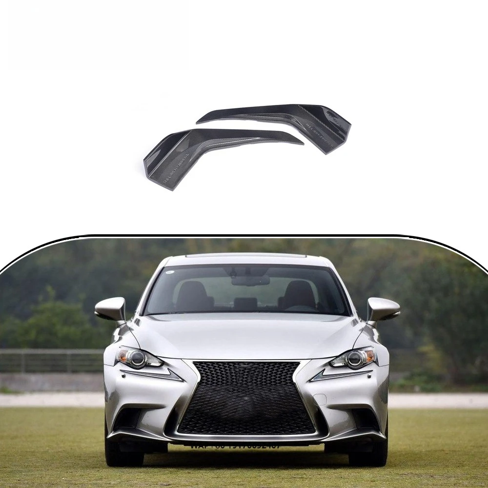 Carbon Fiber Front Bumper Lip Splitter forLEXUS IS F ISF Sport Sedan 2013-2015