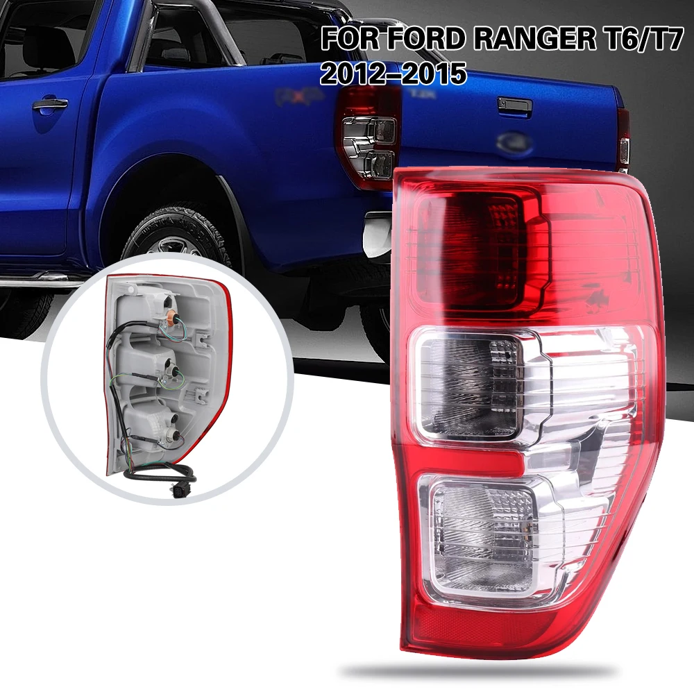 

Left/Right Side Tail Lamp FOR Ford Ranger T6/T7 2012 2013 2014 2015 Rear Tail Light Brake Lamp with