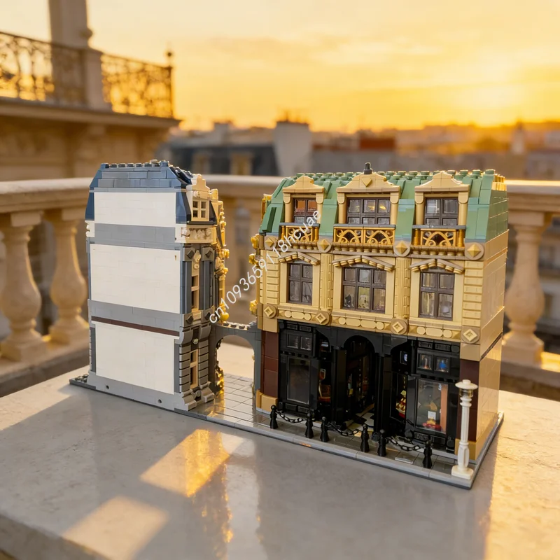 

10508pcs MOC The Old District Modular Streetscape Model Building Christmas Gifts Blocks Architecture DIY Toy Creative Idea