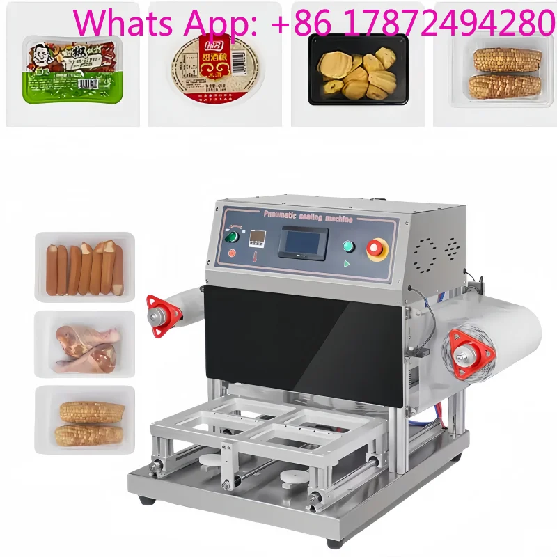China Factory Nitrogen Tray Box Packaging Machine/ Automatic Nitrogen Preservation Desktop Tray Sealing Machine