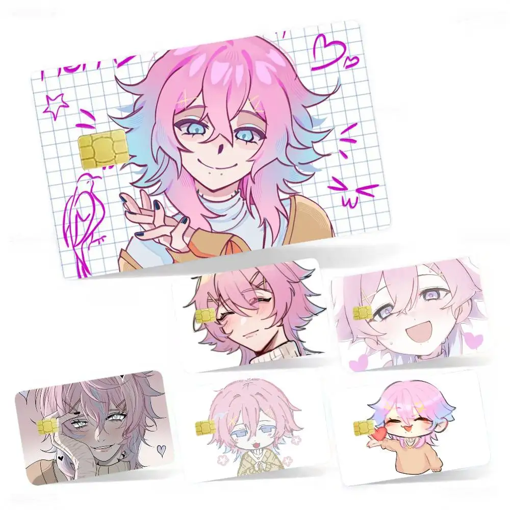 

14DWY 14 Days With You Ren 4pcs 1Set Card Stickers Small Waterproof Chip 4PCS Card Sticker Anti-Scratch